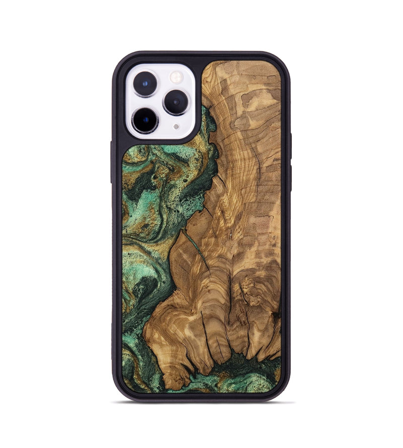 iPhone 11 Pro Wood Phone Case - Rupert (Green, 807474)