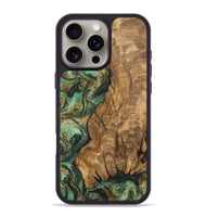 iPhone 16 Pro Max Wood Phone Case - Rupert (Green, 807474)