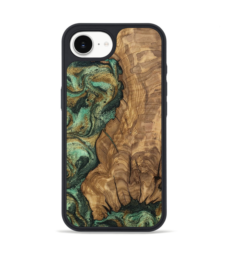 iPhone 16e Wood Phone Case - Rupert (Green, 807474)