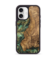 iPhone 17 Wood Phone Case - Rupert (Green, 807474)