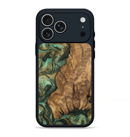 iPhone 17 Pro Max Wood Phone Case - Rupert (Green, 807474)
