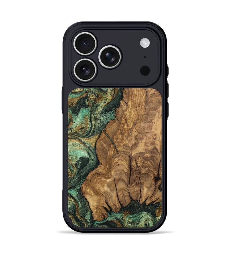 iPhone 17 Pro Wood Phone Case - Rupert (Green, 807474)