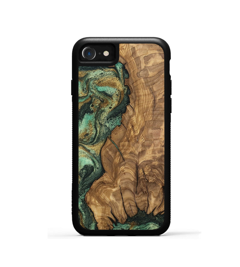 iPhone SE Wood Phone Case - Rupert (Green, 807474)