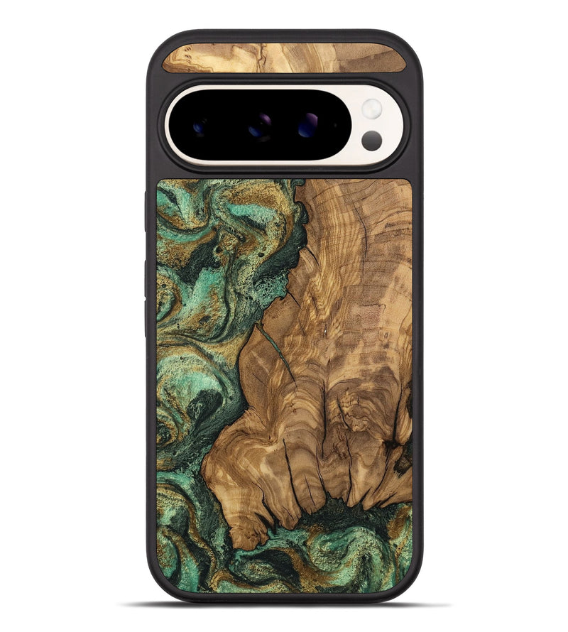 Pixel 10 Pro XL Wood Phone Case - Rupert (Green, 807474)