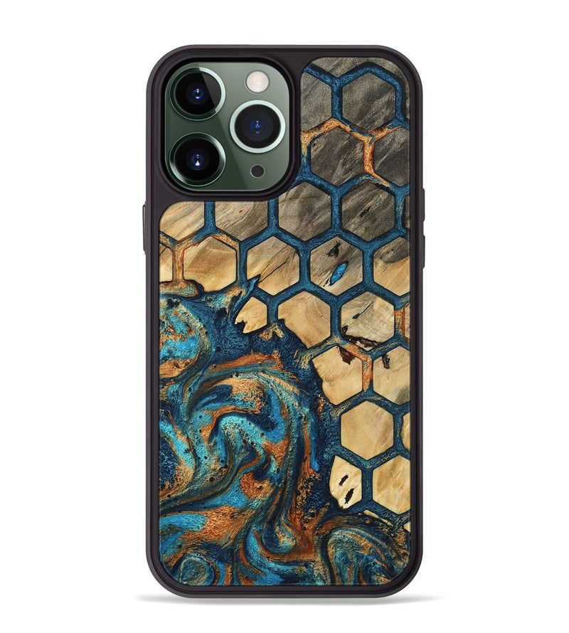 iPhone 13 Pro Max Wood Phone Case - Rob (Pattern, 807475)