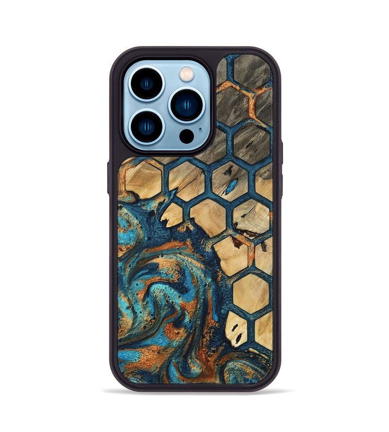 iPhone 14 Pro Wood Phone Case - Rob (Pattern, 807475)