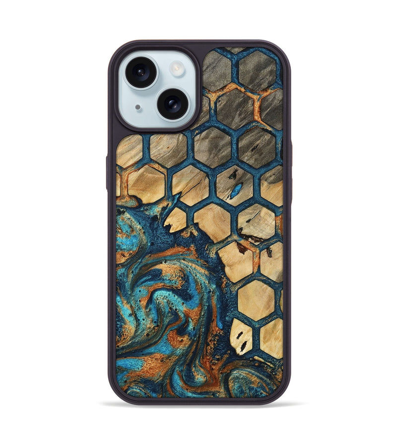 iPhone 15 Wood Phone Case - Rob (Pattern, 807475)