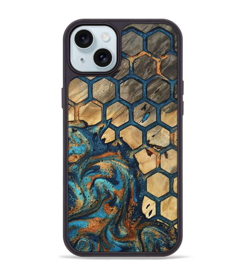 iPhone 15 Plus Wood Phone Case - Rob (Pattern, 807475)