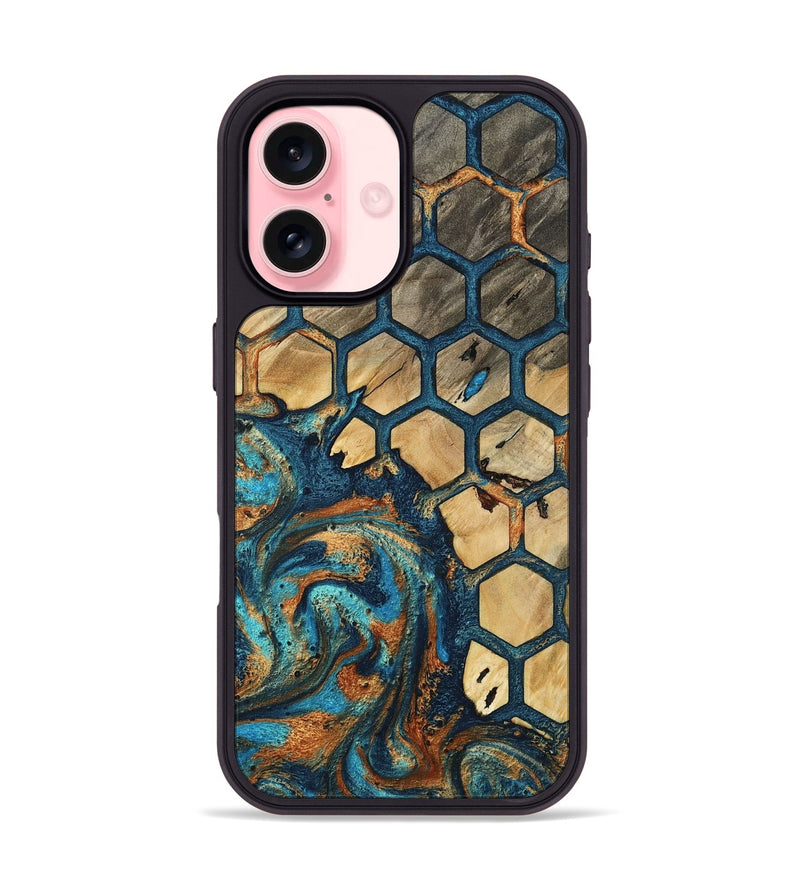 iPhone 16 Wood Phone Case - Rob (Pattern, 807475)