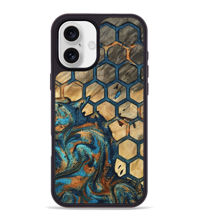 iPhone 16 Plus Wood Phone Case - Rob (Pattern, 807475)