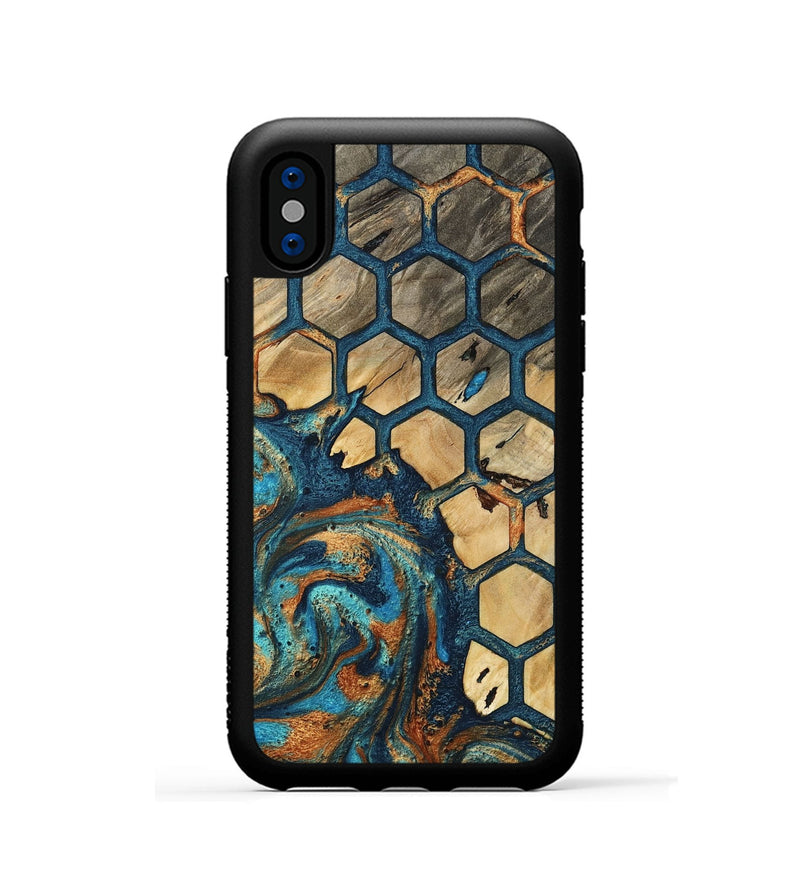 iPhone Xs Wood Phone Case - Rob (Pattern, 807475)