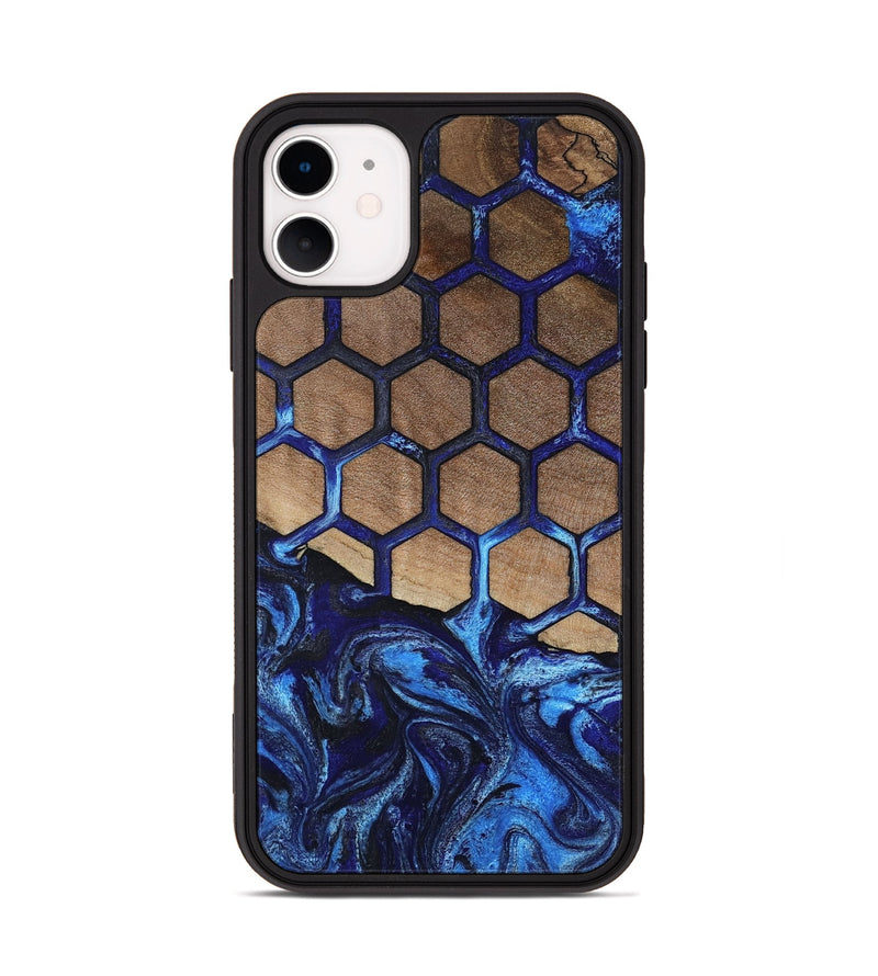 iPhone 11 Wood Phone Case - Saanvi (Pattern, 807477)