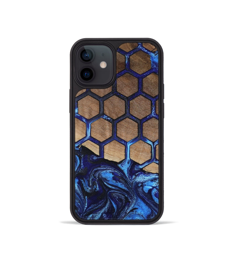 iPhone 12 mini Wood Phone Case - Saanvi (Pattern, 807477)