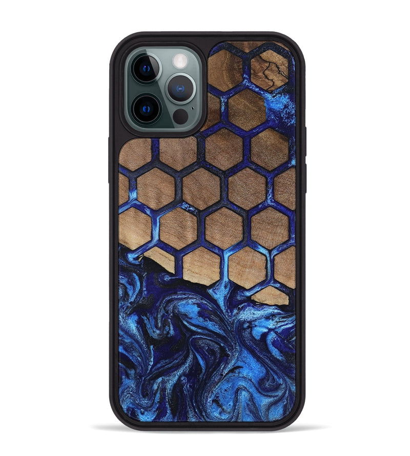 iPhone 12 Pro Max Wood Phone Case - Saanvi (Pattern, 807477)