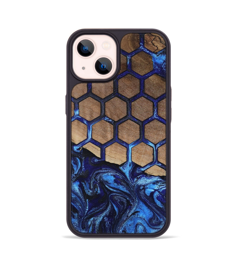 iPhone 14 Wood Phone Case - Saanvi (Pattern, 807477)