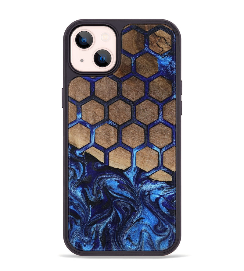 iPhone 14 Plus Wood Phone Case - Saanvi (Pattern, 807477)