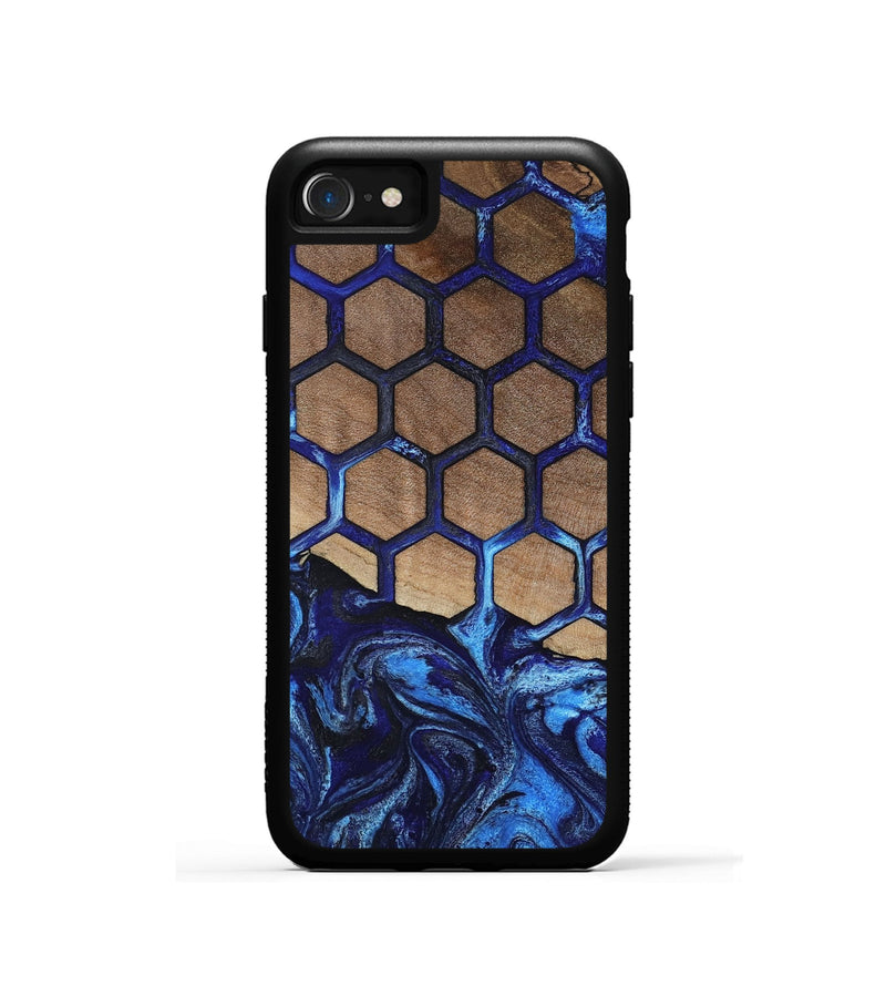 iPhone SE Wood Phone Case - Saanvi (Pattern, 807477)