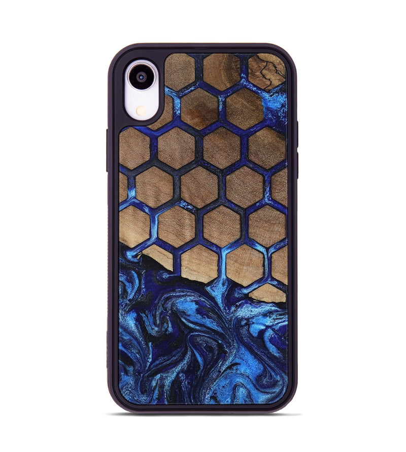 iPhone Xr Wood Phone Case - Saanvi (Pattern, 807477)
