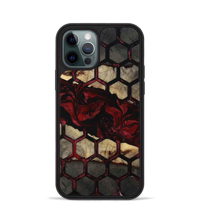 iPhone 12 Pro Wood Phone Case - Gene (Pattern, 807479)