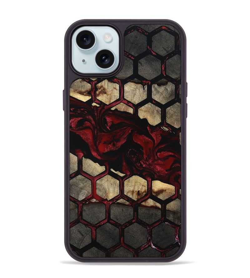 iPhone 15 Plus Wood Phone Case - Gene (Pattern, 807479)