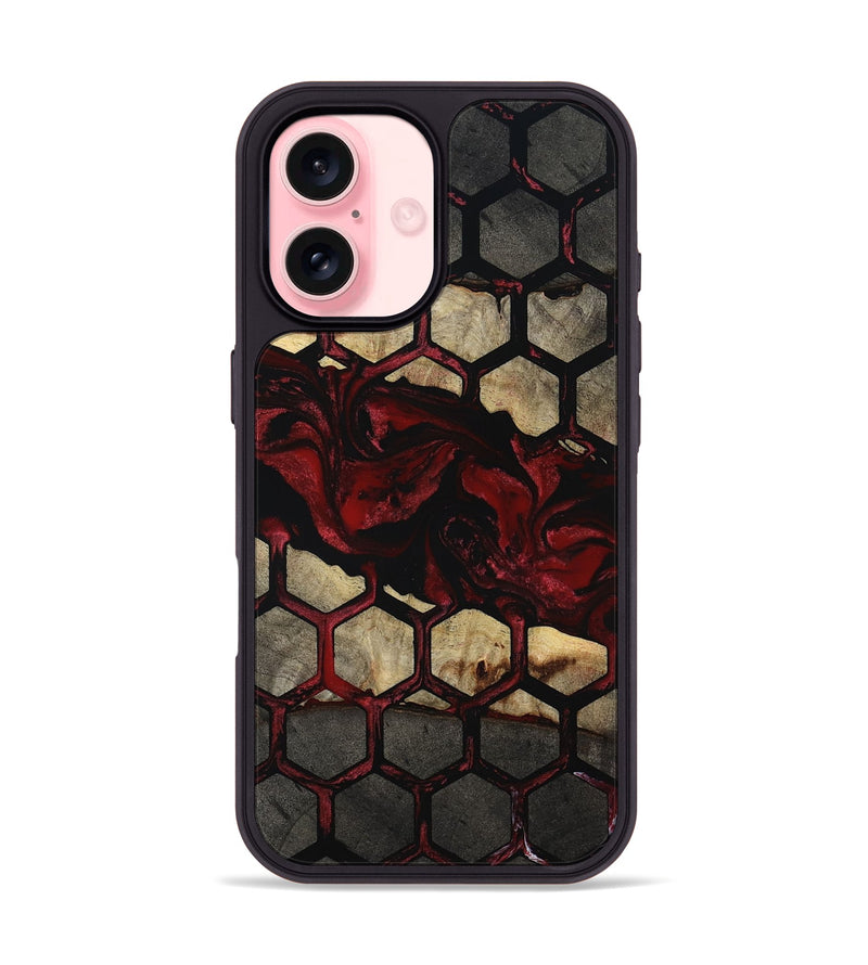 iPhone 16 Wood Phone Case - Gene (Pattern, 807479)