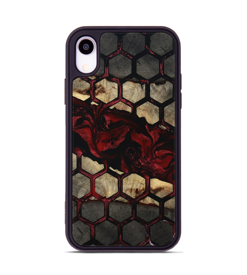 iPhone Xr Wood Phone Case - Gene (Pattern, 807479)