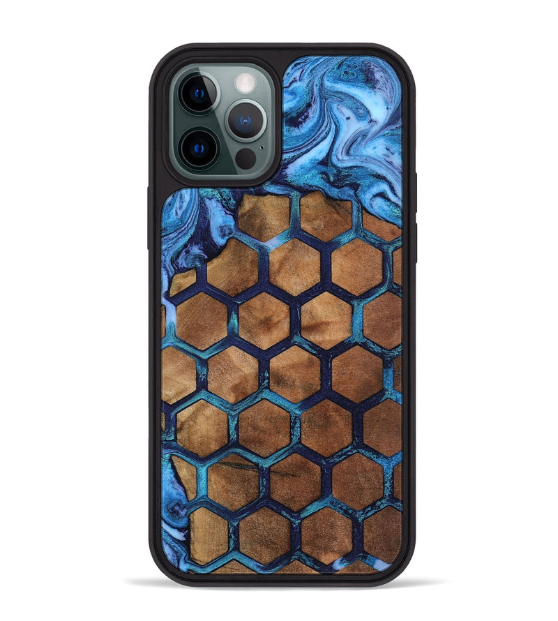 iPhone 12 Pro Max Wood Phone Case - Manuela (Pattern, 807480)