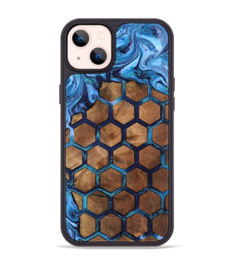 iPhone 14 Plus Wood Phone Case - Manuela (Pattern, 807480)