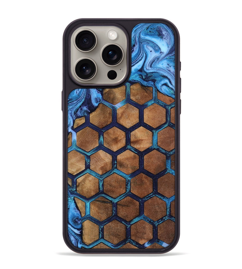 iPhone 15 Pro Max Wood Phone Case - Manuela (Pattern, 807480)