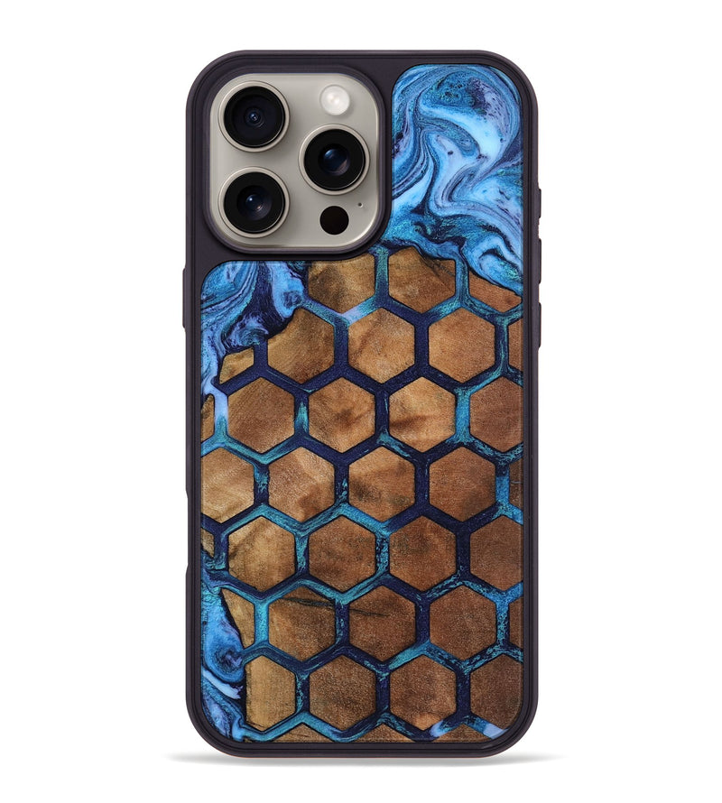 iPhone 16 Pro Max Wood Phone Case - Manuela (Pattern, 807480)