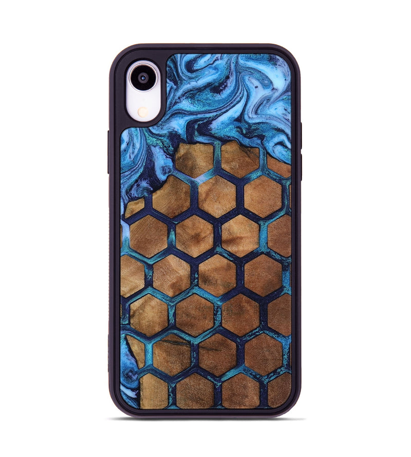 iPhone Xr Wood Phone Case - Manuela (Pattern, 807480)