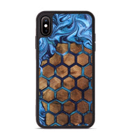 iPhone Xs Max Wood Phone Case - Manuela (Pattern, 807480)