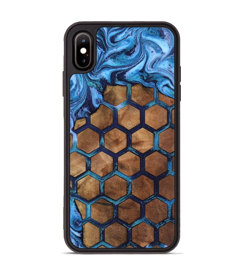iPhone Xs Max Wood Phone Case - Manuela (Pattern, 807480)
