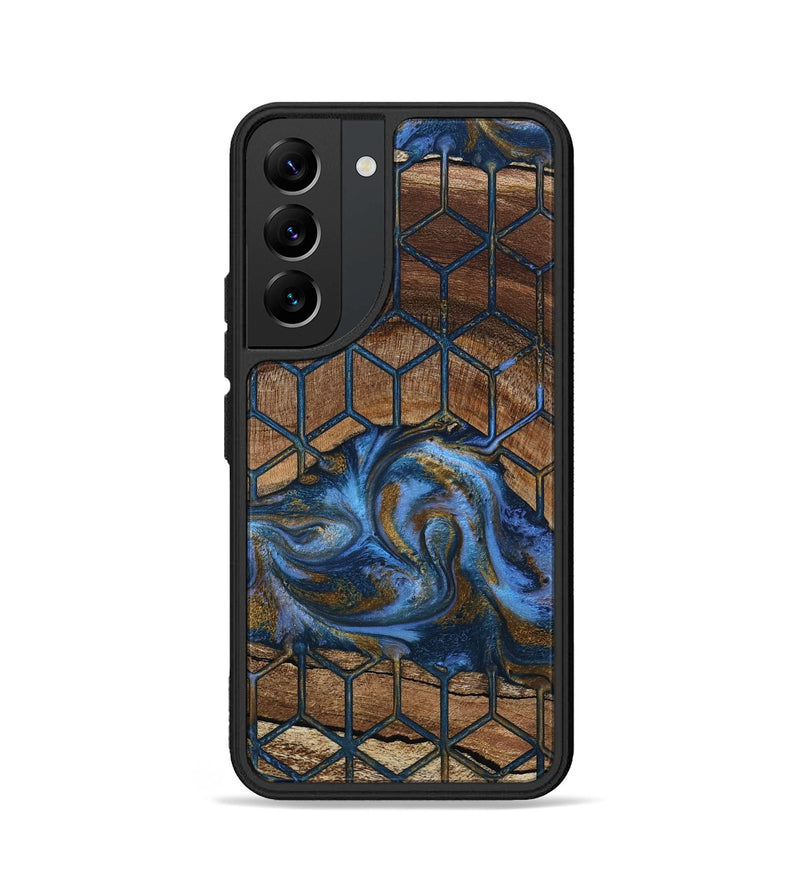 Galaxy S22 Wood Phone Case - Mona (Pattern, 807481)