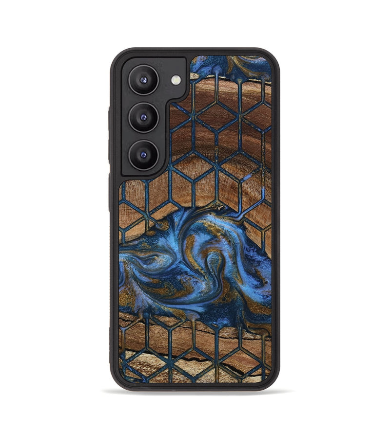 Galaxy S23 Wood Phone Case - Mona (Pattern, 807481)