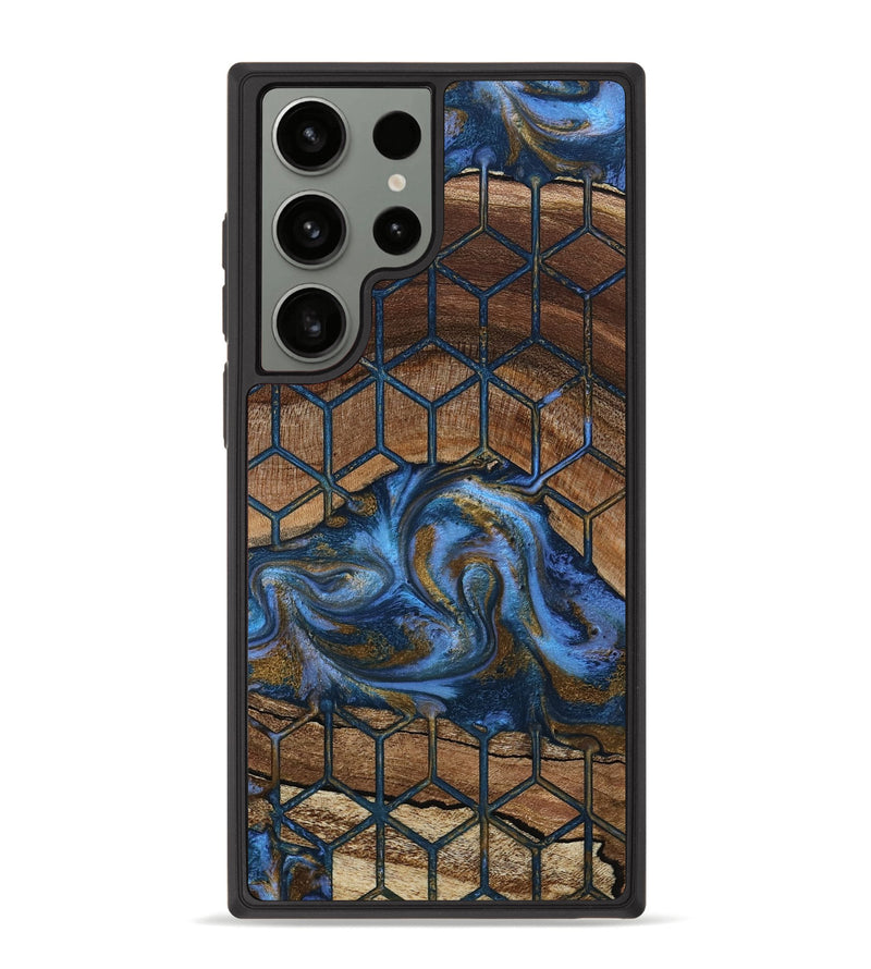Galaxy S23 Ultra Wood Phone Case - Mona (Pattern, 807481)