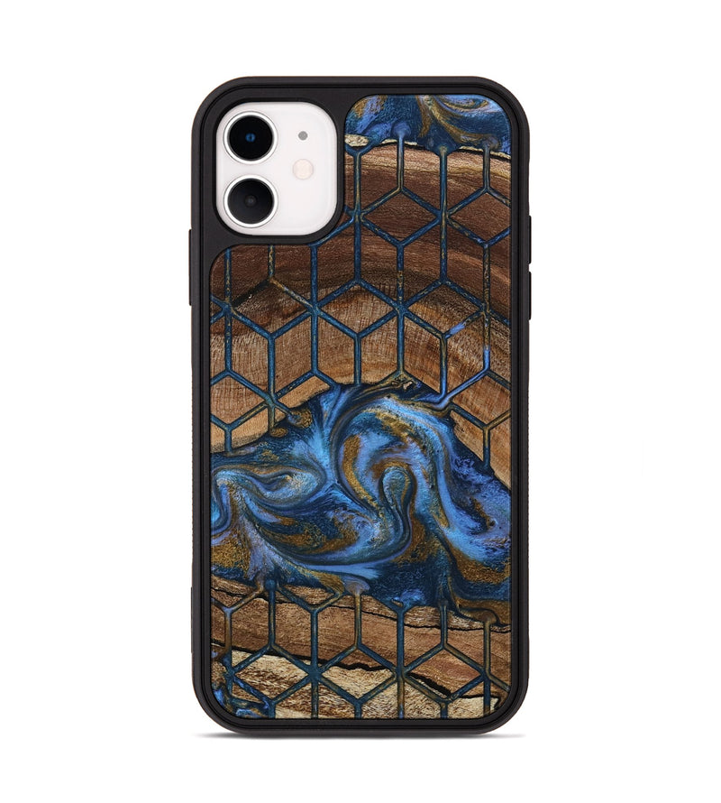 iPhone 11 Wood Phone Case - Mona (Pattern, 807481)