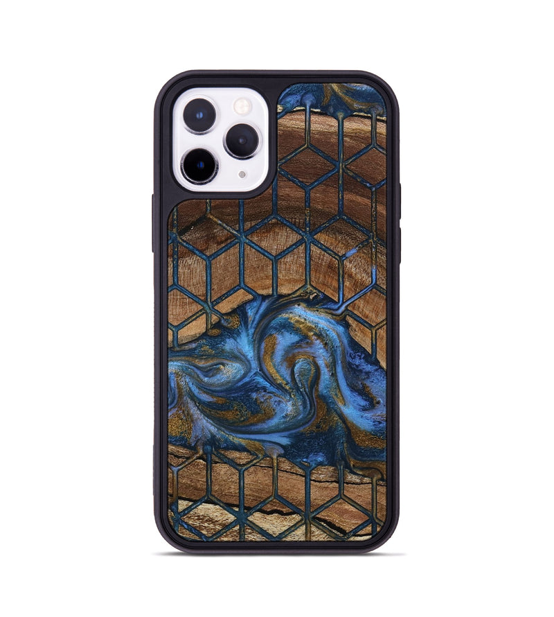 iPhone 11 Pro Wood Phone Case - Mona (Pattern, 807481)