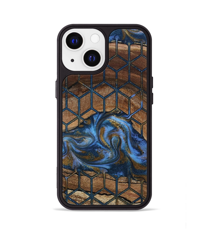 iPhone 13 Wood Phone Case - Mona (Pattern, 807481)