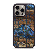 iPhone 15 Pro Max Wood Phone Case - Mona (Pattern, 807481)