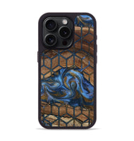 iPhone 15 Pro Wood Phone Case - Mona (Pattern, 807481)