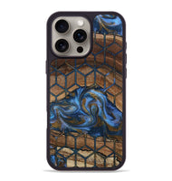iPhone 16 Pro Max Wood Phone Case - Mona (Pattern, 807481)