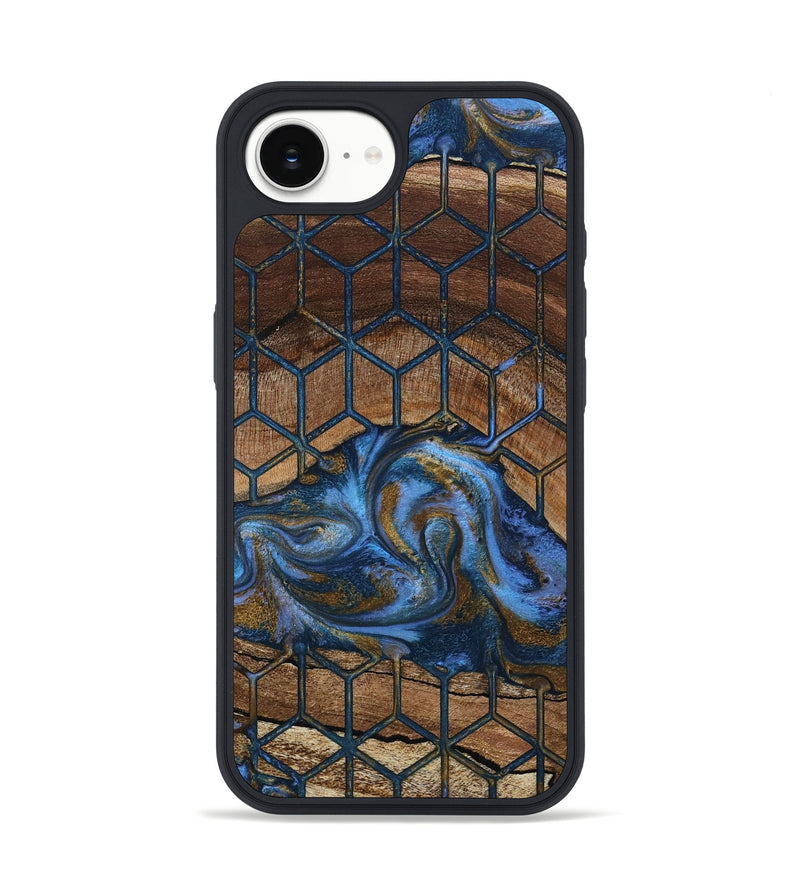 iPhone 16e Wood Phone Case - Mona (Pattern, 807481)