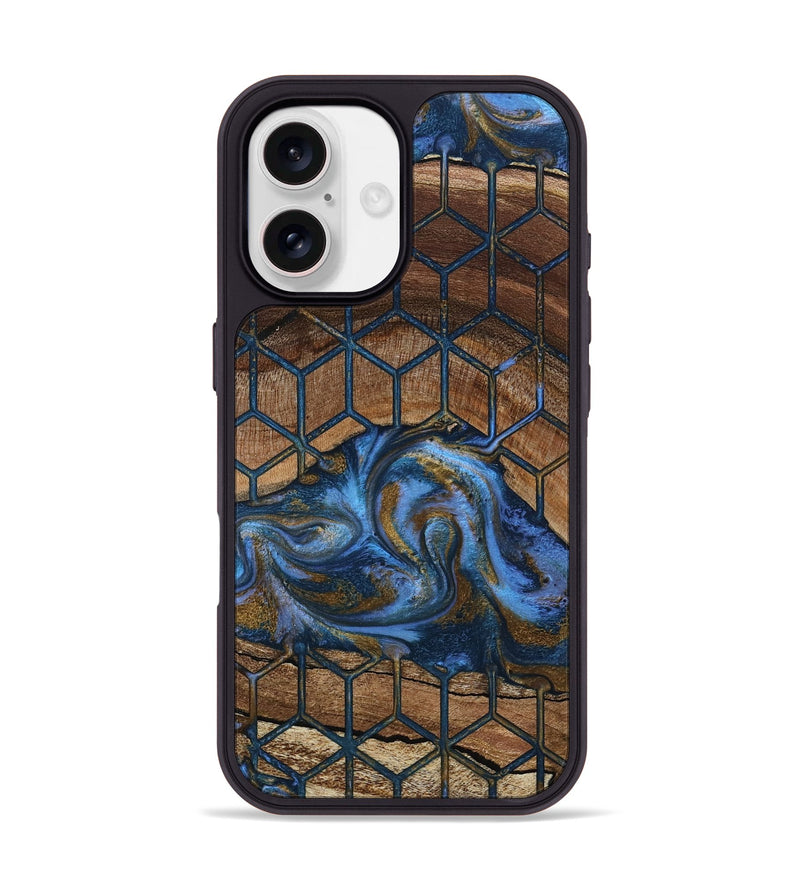 iPhone 17 Wood Phone Case - Mona (Pattern, 807481)