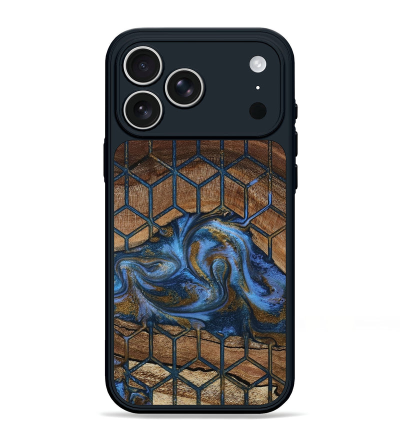iPhone 17 Pro Max Wood Phone Case - Mona (Pattern, 807481)
