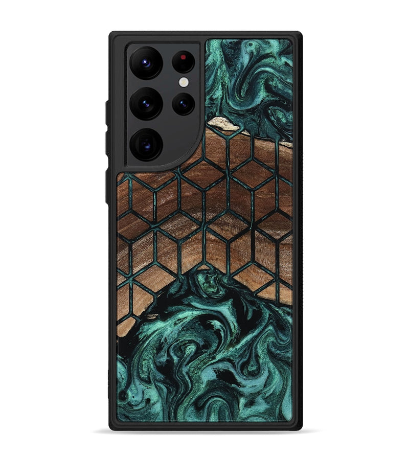 Galaxy S22 Ultra Wood Phone Case - Daja (Pattern, 807482)