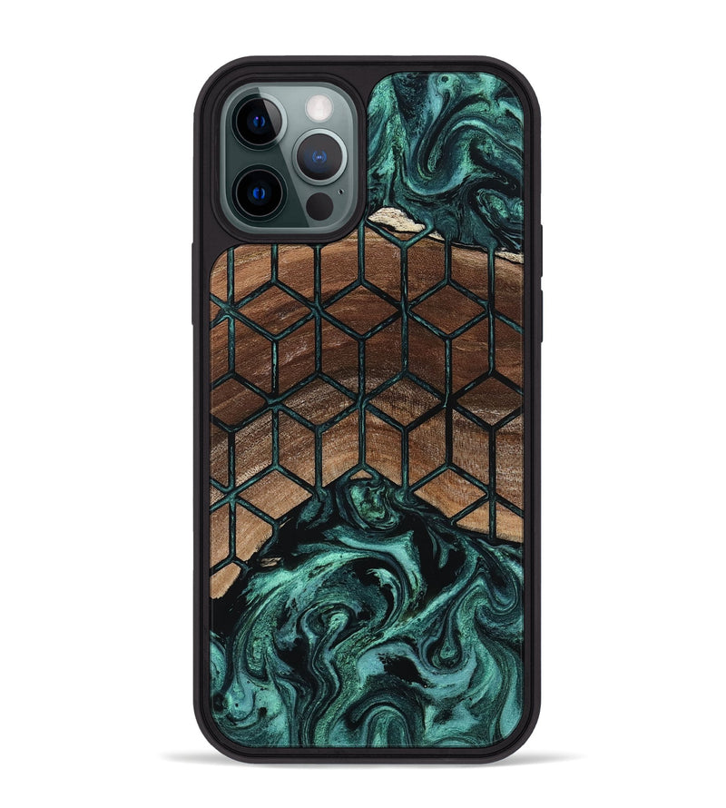 iPhone 12 Pro Max Wood Phone Case - Daja (Pattern, 807482)