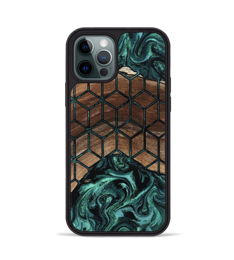 iPhone 12 Pro Wood Phone Case - Daja (Pattern, 807482)