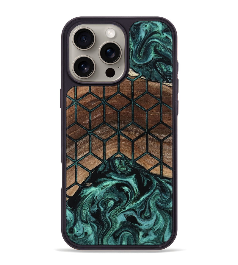 iPhone 16 Pro Max Wood Phone Case - Daja (Pattern, 807482)