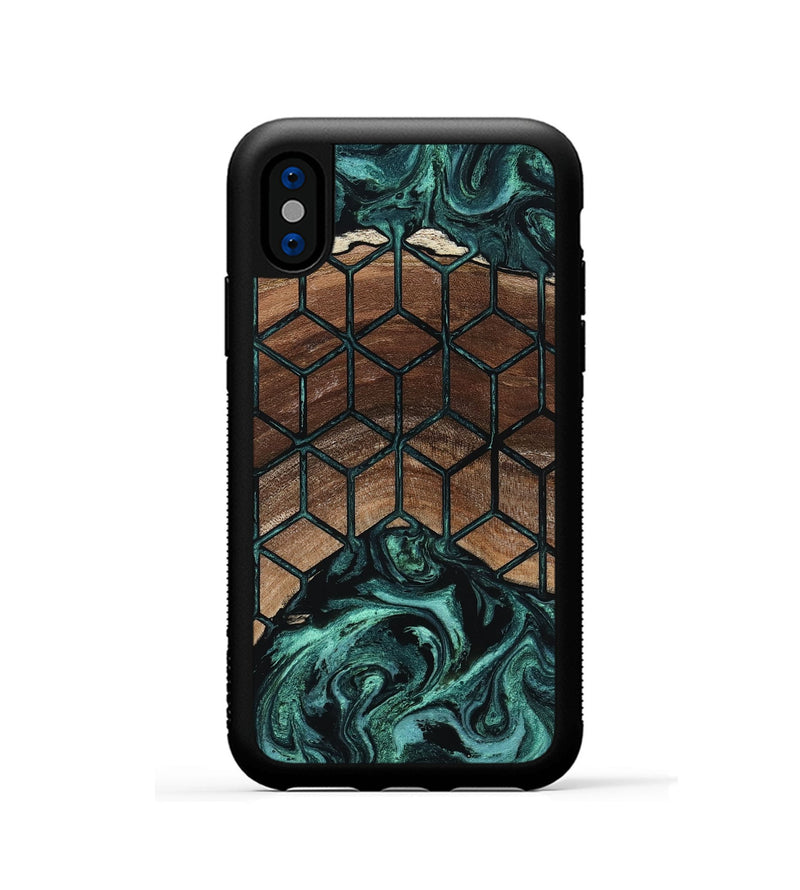 iPhone Xs Wood Phone Case - Daja (Pattern, 807482)